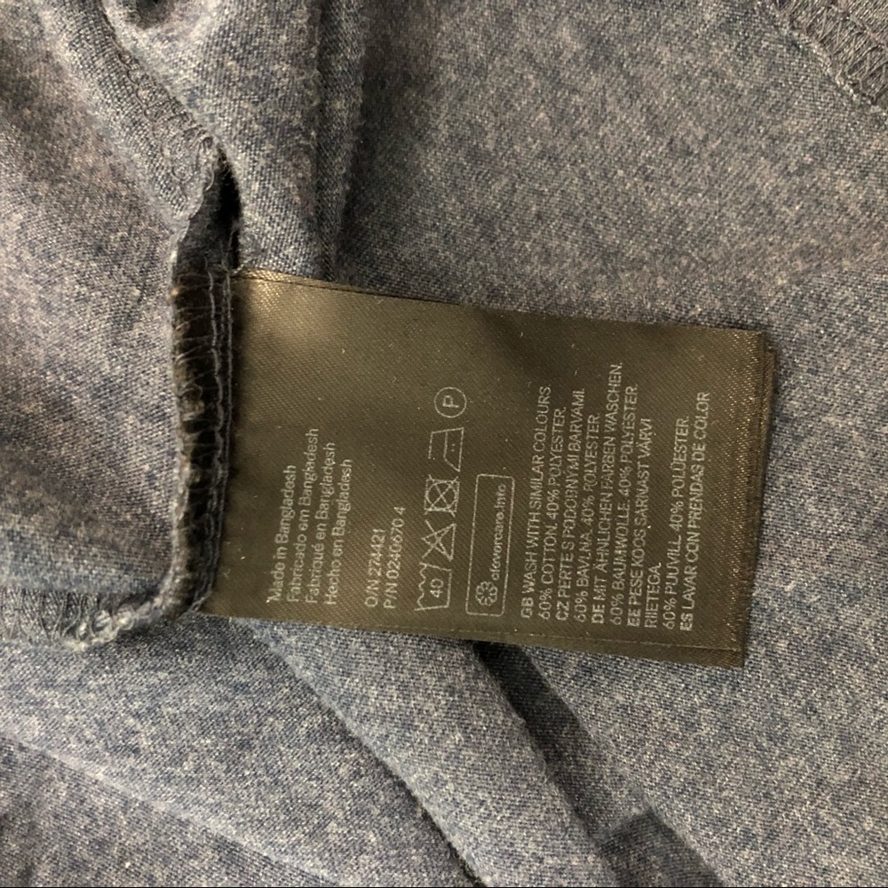 H&M Shirt Dress in blue - Picture 3 of 5